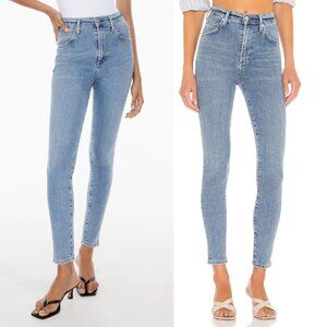 CITIZENS OF HUMANITY Chrissy High Rise Skinny Jean Size 26 "Vivant" Blue
